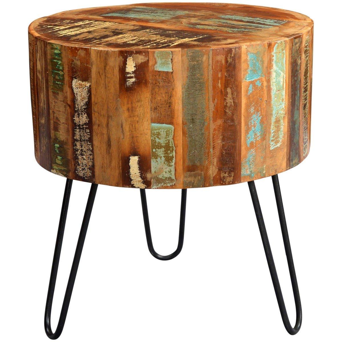 Ted Reclaimed Boat Side Table
