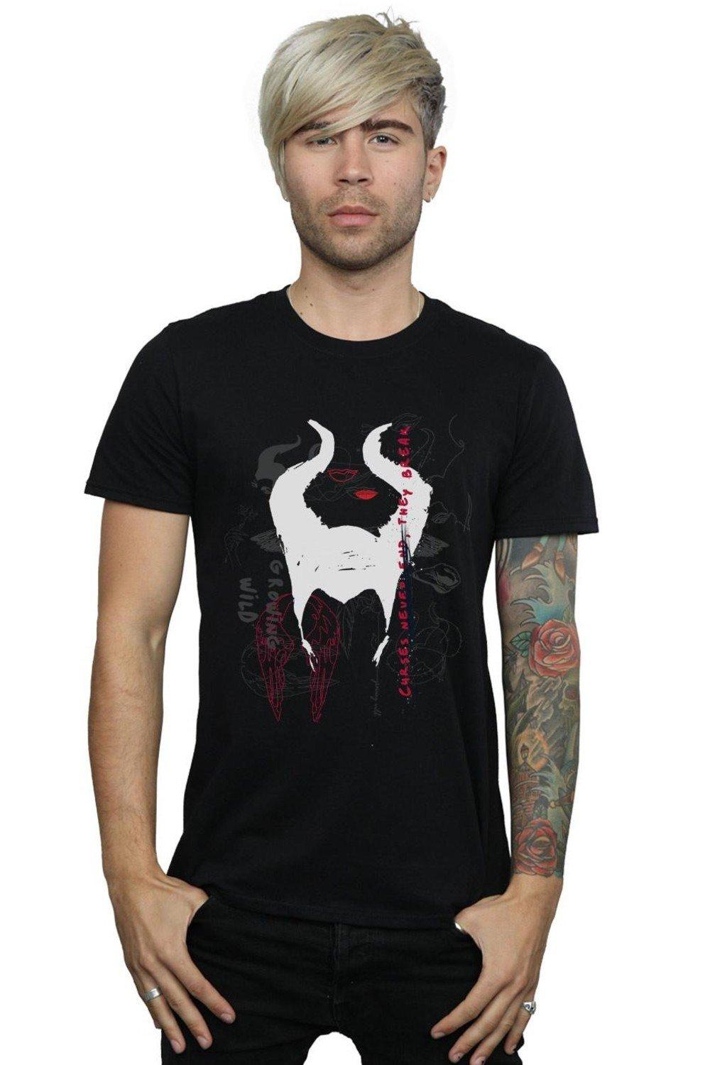 T-Shirts | Maleficent Mistress Of Evil Growing Wild Horns Collage T ...