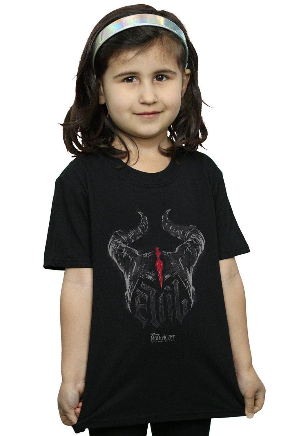 Maleficent Mistress Of Evil Evil Horns Cotton T-Shirt