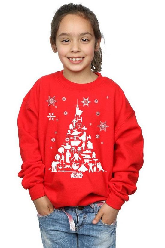 Star Wars Christmas Tree Sweatshirt 1