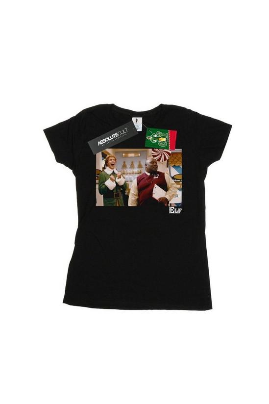 Elf Christmas Store Cheer Cotton T-Shirt 2