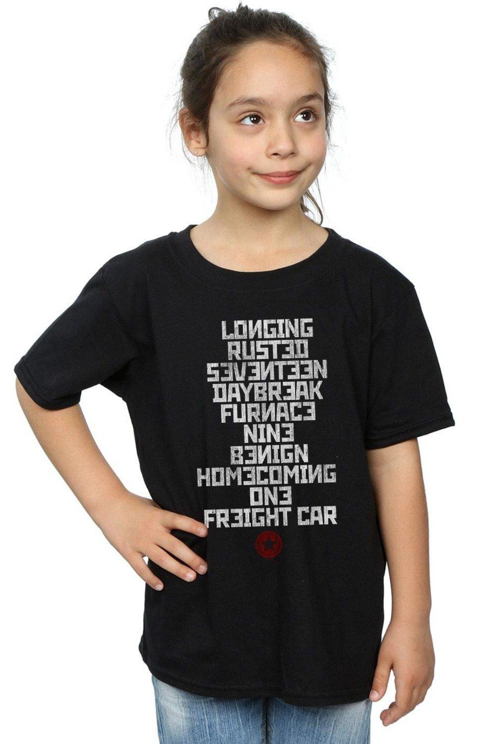Winter Soldier Trigger Words Cotton T-Shirt