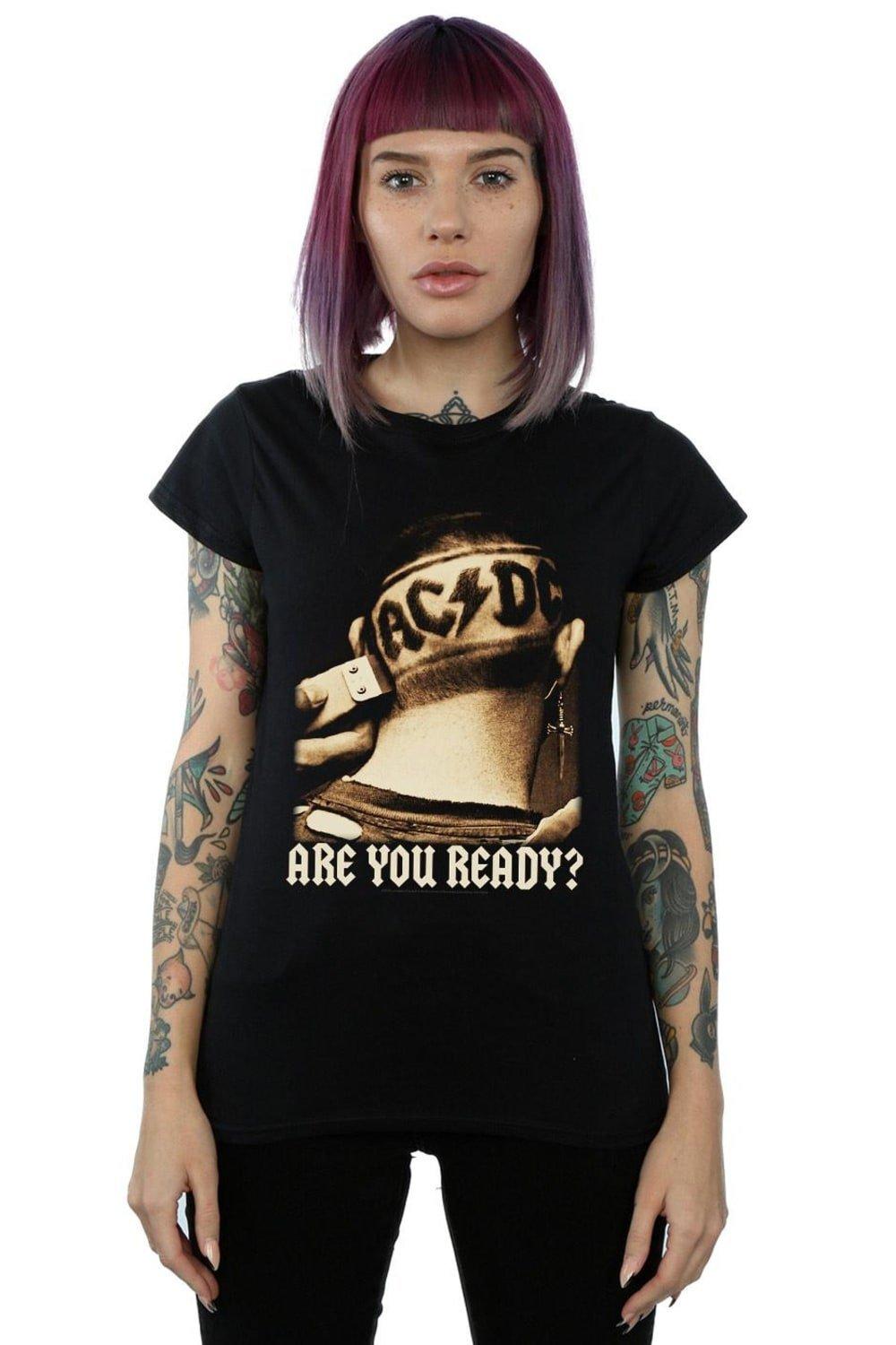 Are You Ready Hair Shave Cotton T-Shirt