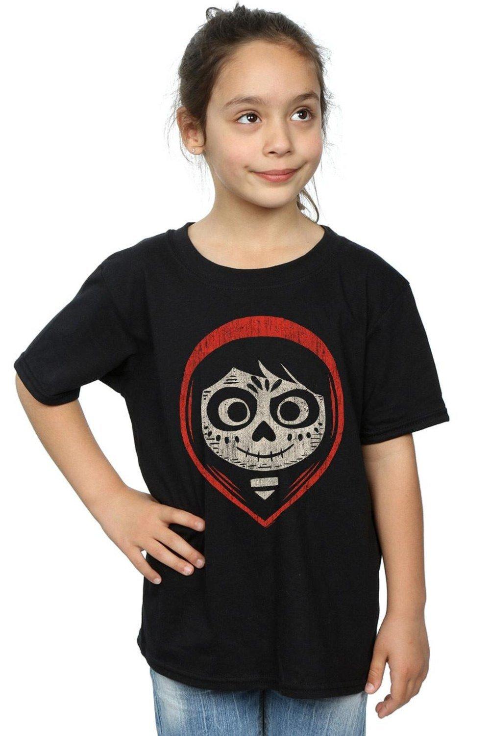 Coco Miguel Skeleton Face Hood Cotton T-Shirt