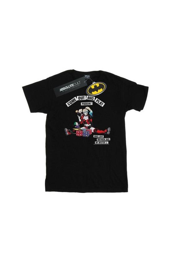 DC Comics Harley Quinn Come Out And Play Cotton Boyfriend T-Shirt 2