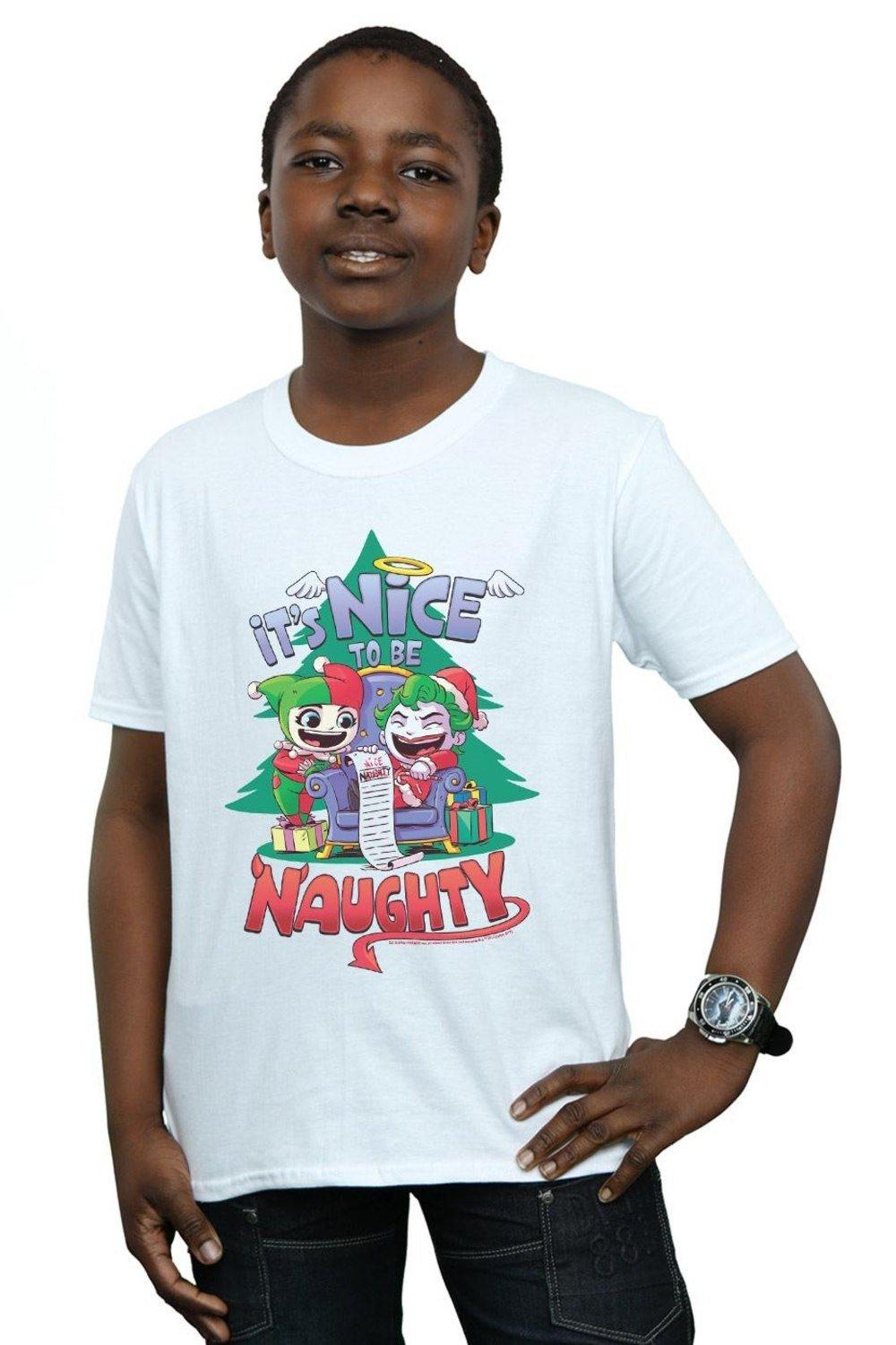 Super Friends It’s Nice To Be Naughty T-Shirt