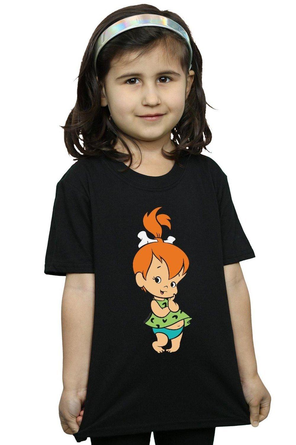 Pebbles Flintstone Cotton T-Shirt