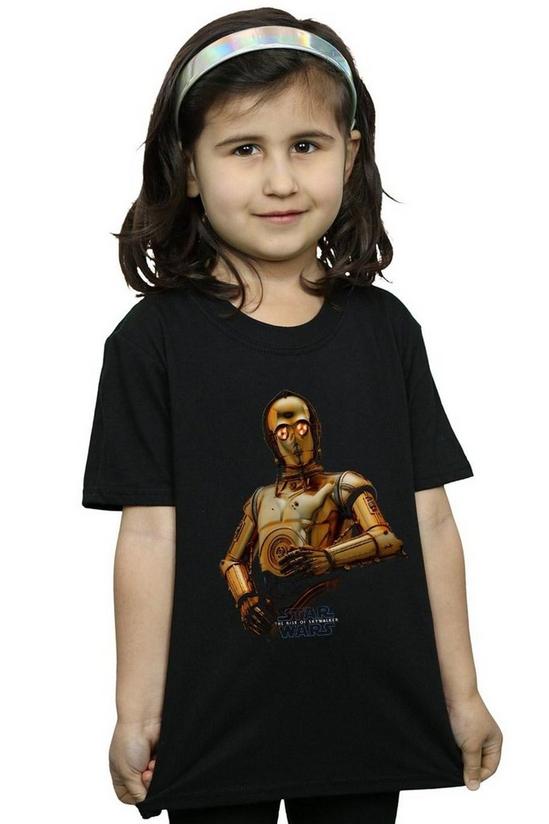 Star Wars The Rise Of Skywalker C-3PO Pose Cotton T-Shirt 1