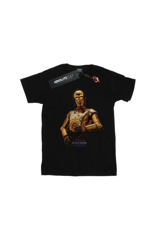 Star Wars The Rise Of Skywalker C-3PO Pose Cotton T-Shirt 2