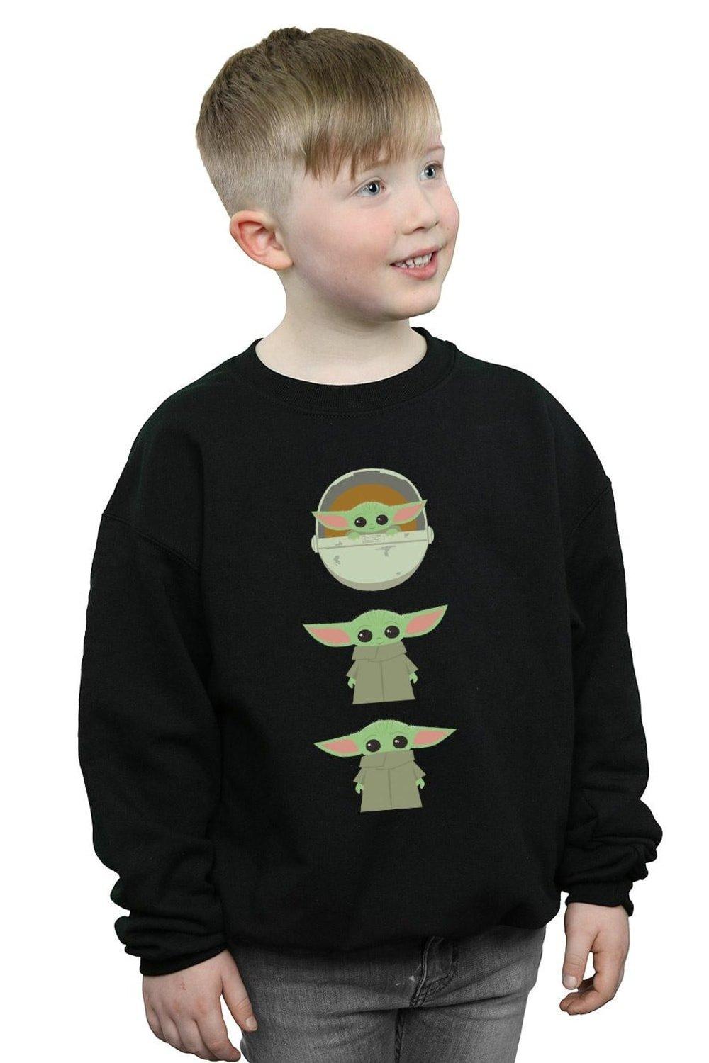 The Mandalorian The Child Posing Sweatshirt