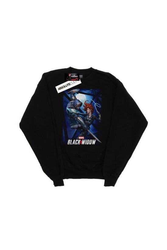 Marvel Black Widow Movie Bridge Battle Sweatshirt 2
