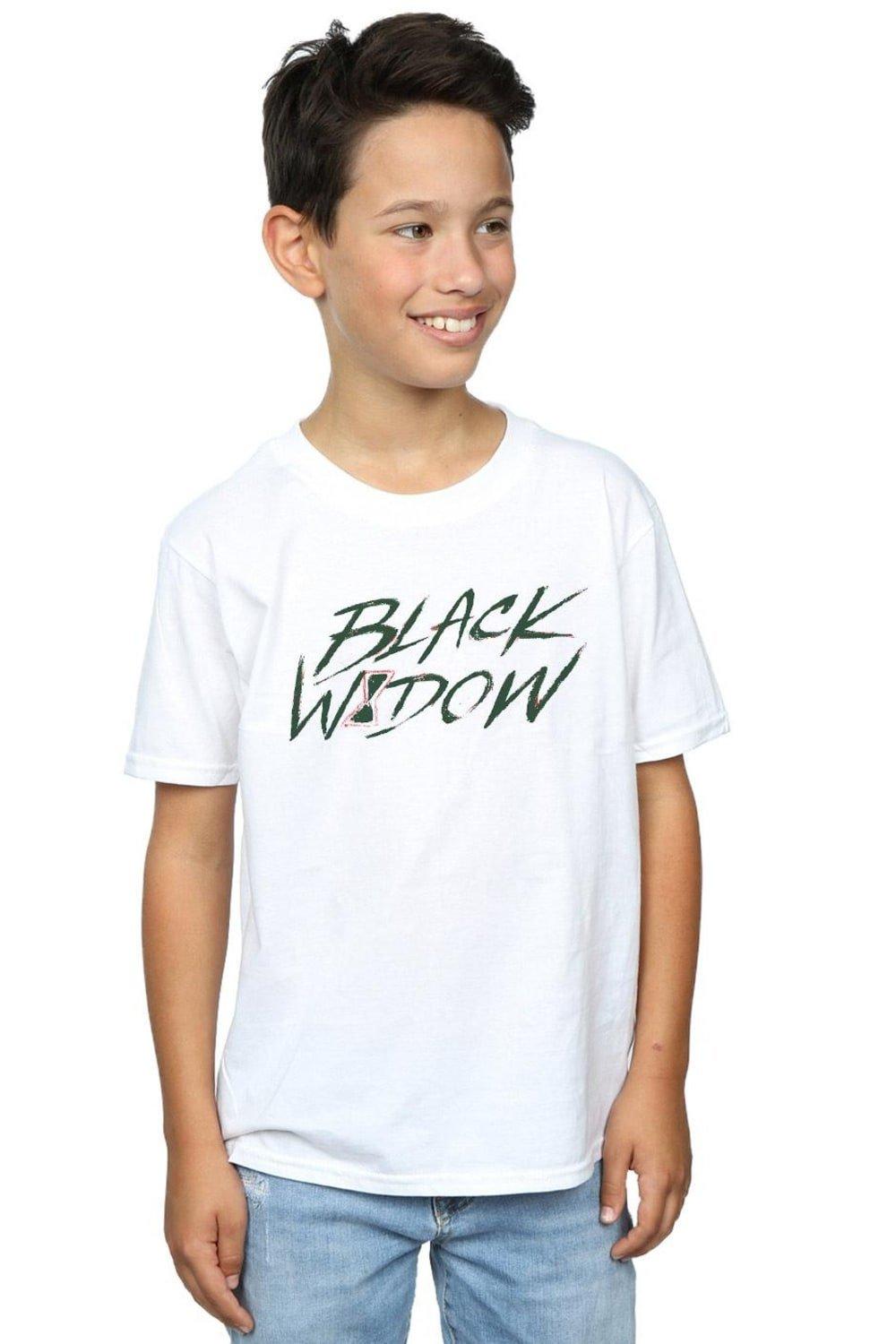 Black Widow Movie Alt Logo T-Shirt