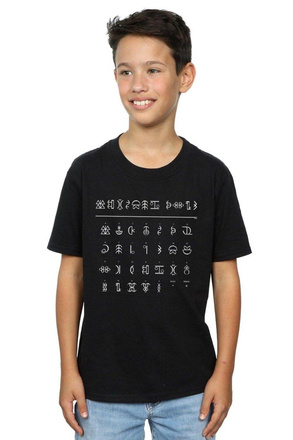 Artemis Fowl Gnommish Alphabet T-Shirt