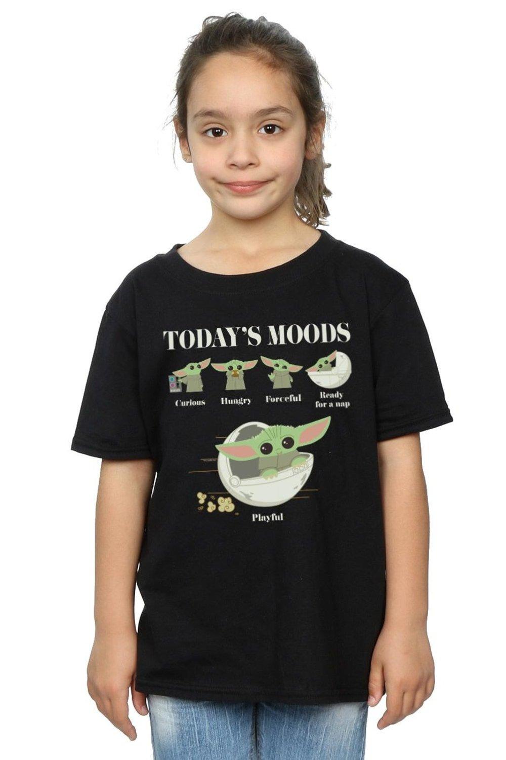 The Mandalorian The Child Moods Cotton T-Shirt