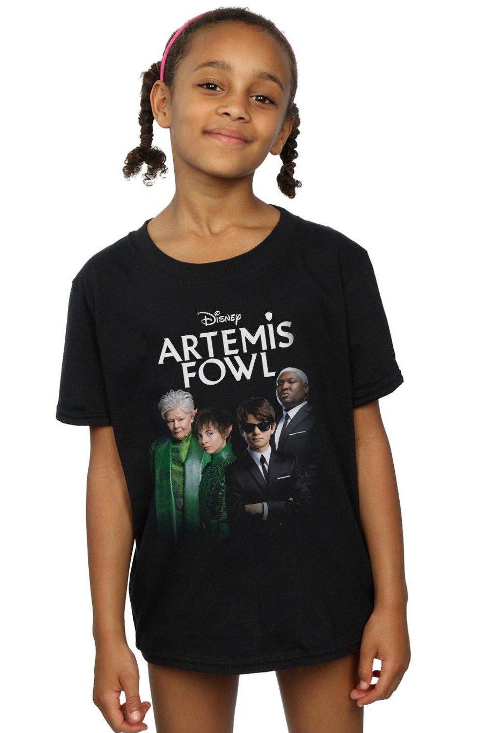 Artemis Fowl Group Photo Cotton T-Shirt