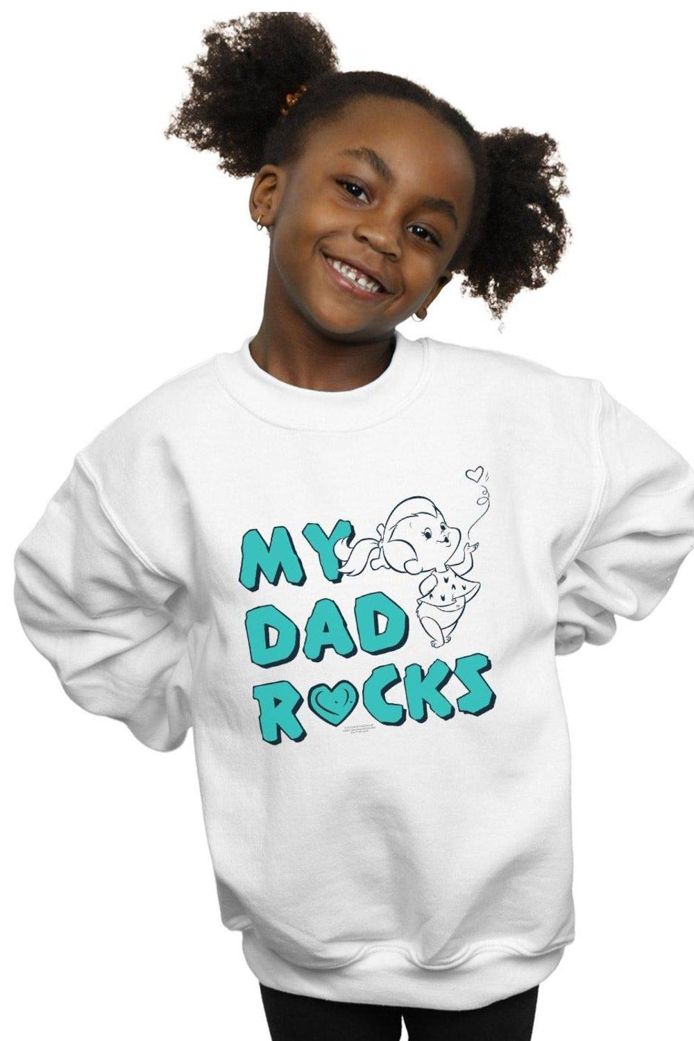 Pebbles My Dad Rocks Sweatshirt
