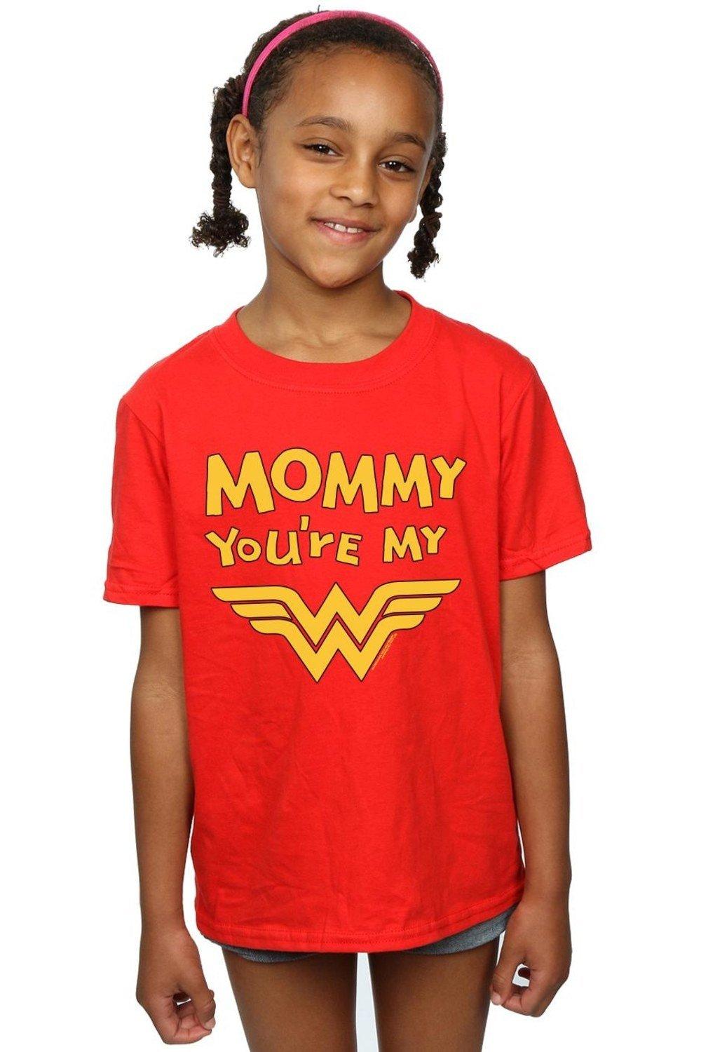 Wonder Woman Mummy You’re My Hero Cotton T-Shirt