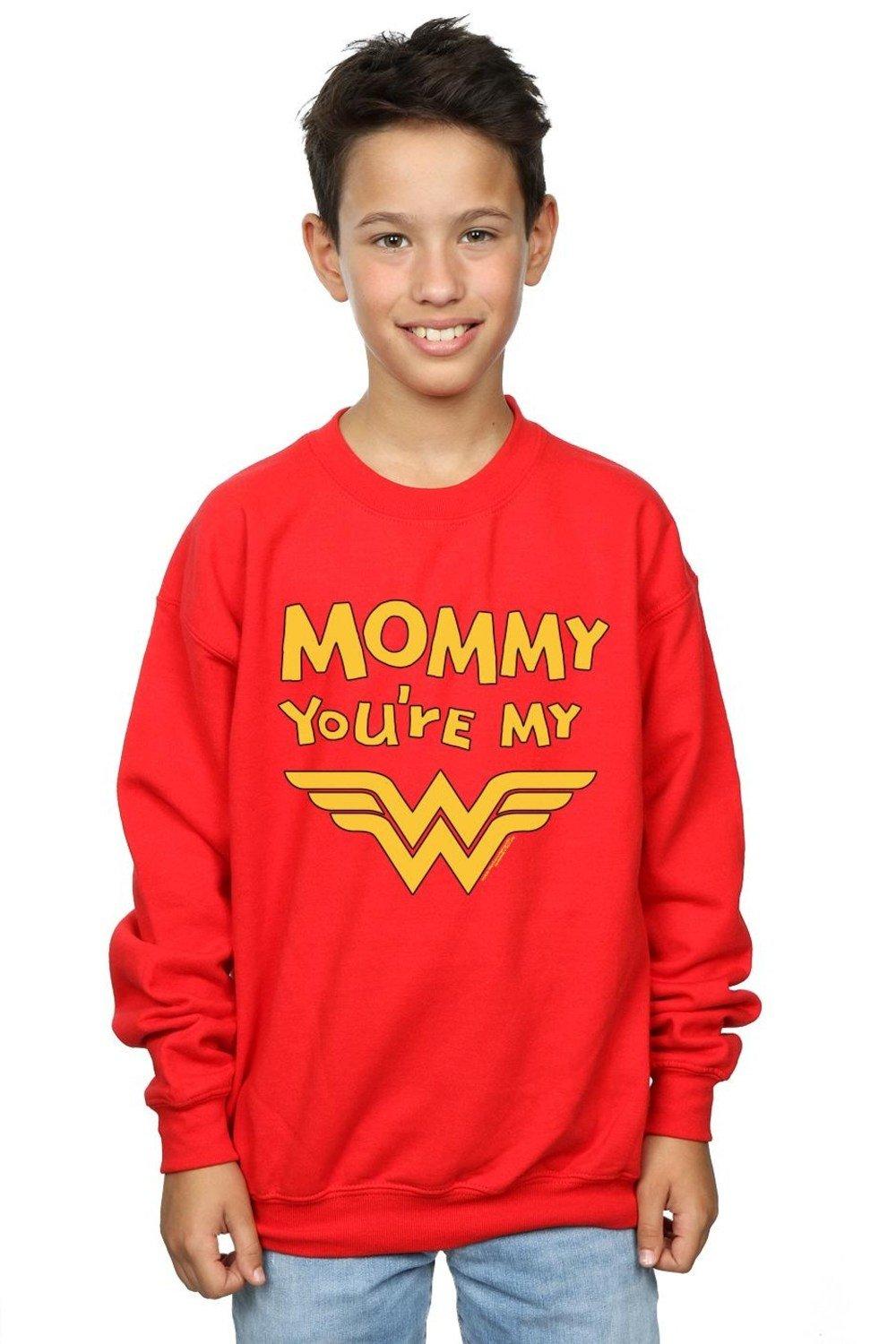 Wonder Woman Mummy You’re My Hero Sweatshirt
