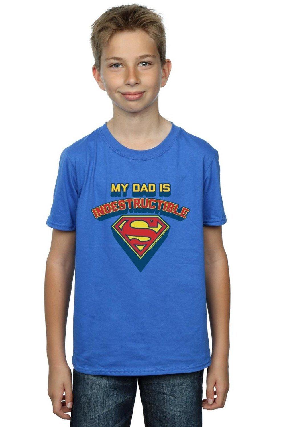 Superman My Dad Is Indestructible T-Shirt