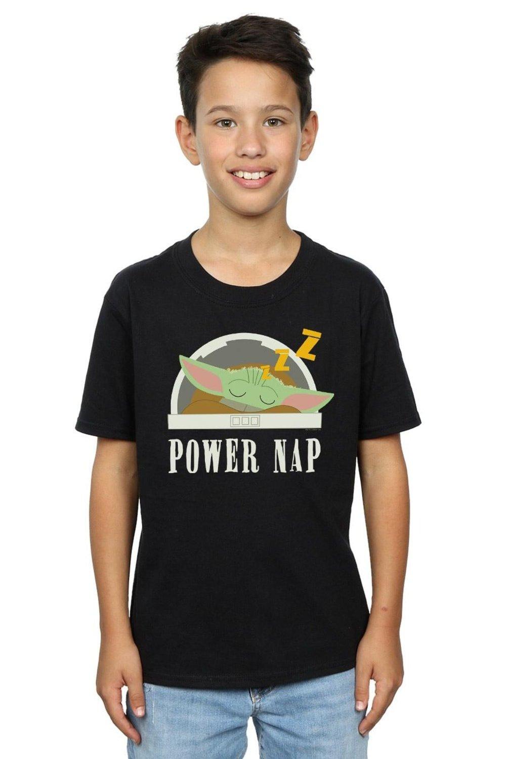The Mandalorian Power Nap Child T-Shirt