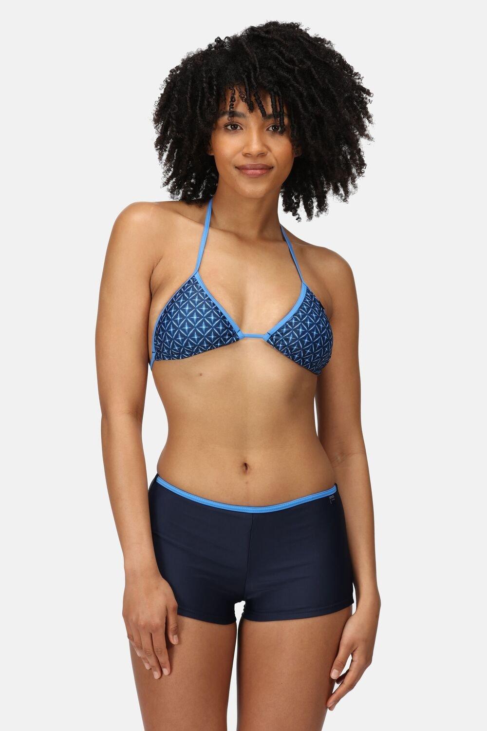 'Aceana' Printed Swim Bikini String Top
