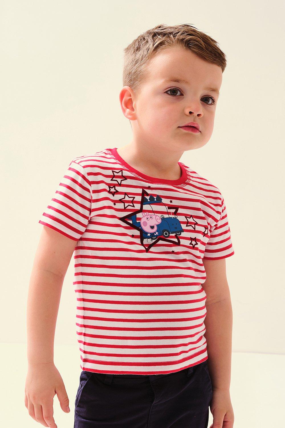 Coolweave Cotton ’Peppa Stripe’ Short-Sleeve T-Shirt