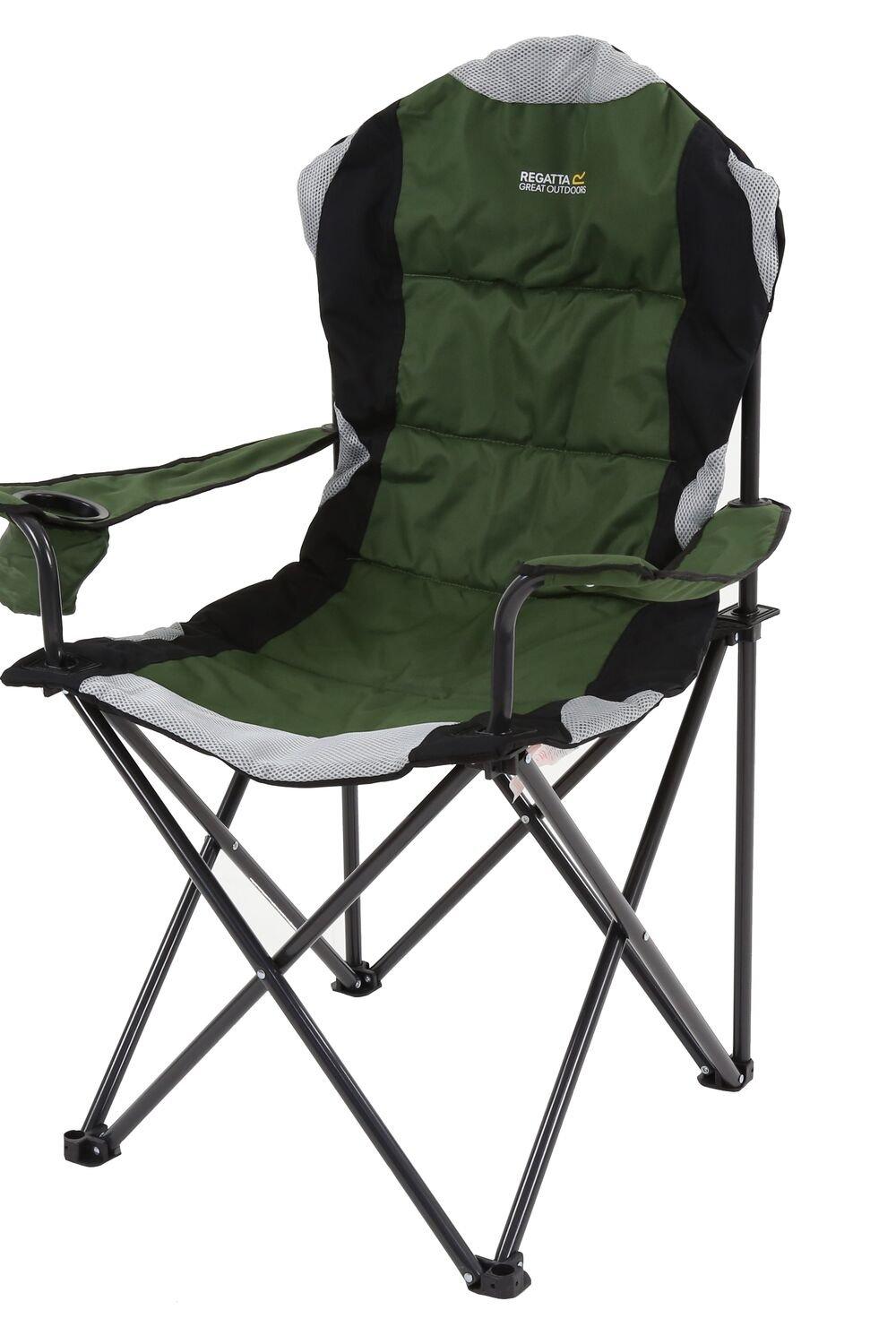 Regatta Kruza Camping Chair-Racing Green / Black