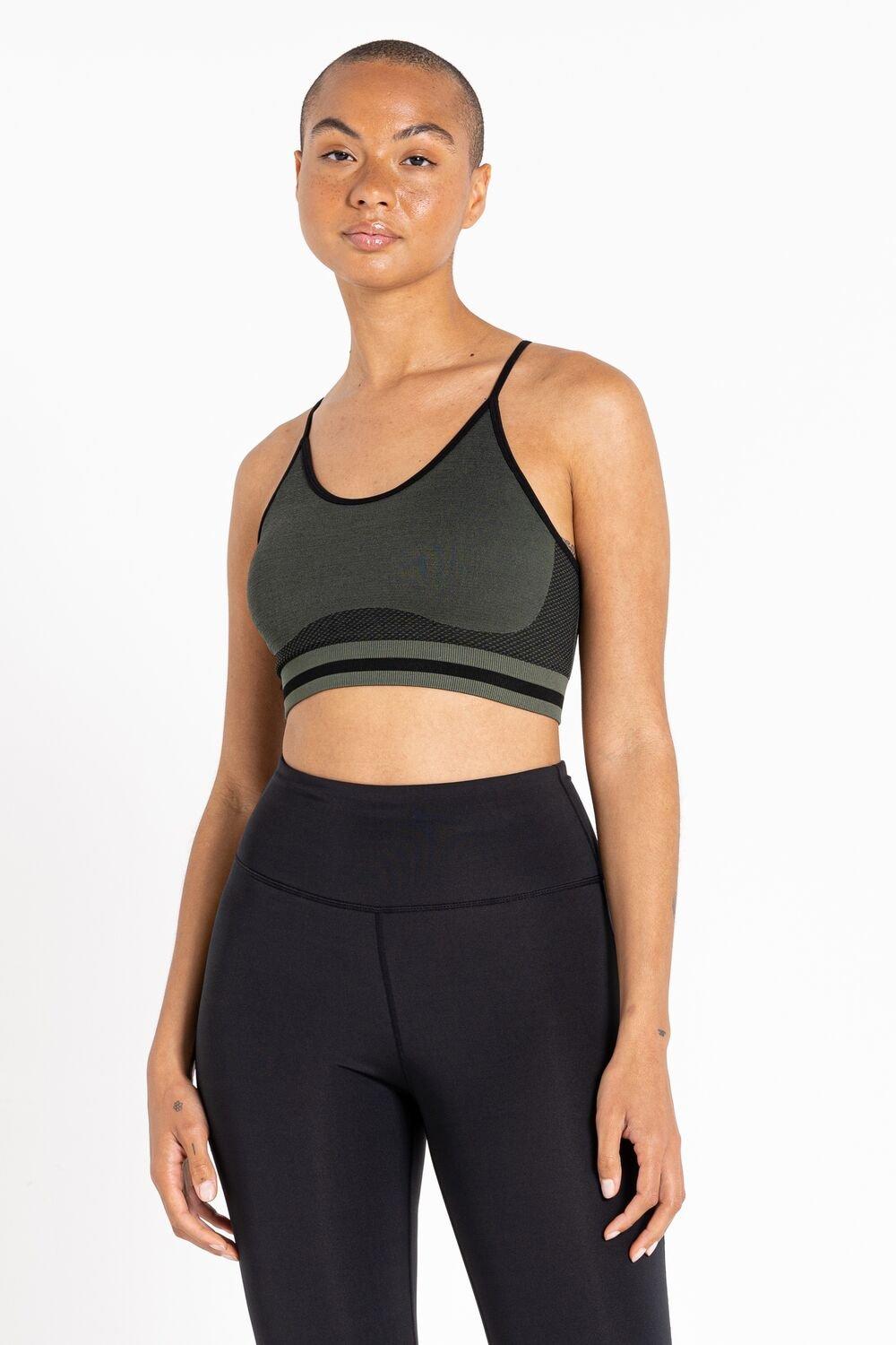 'Don't Sweat It' Q-Wic Plus Fitness Sports Bra