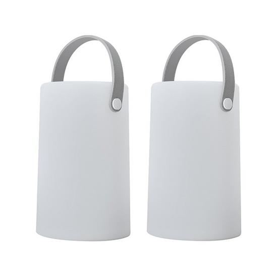 ValueLights Daomu Pair of White Outdoor Decorative Light 1