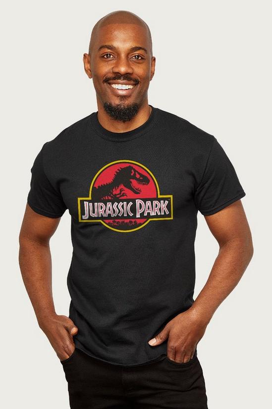 Jurassic Park Classic Logo T-Shirt 1