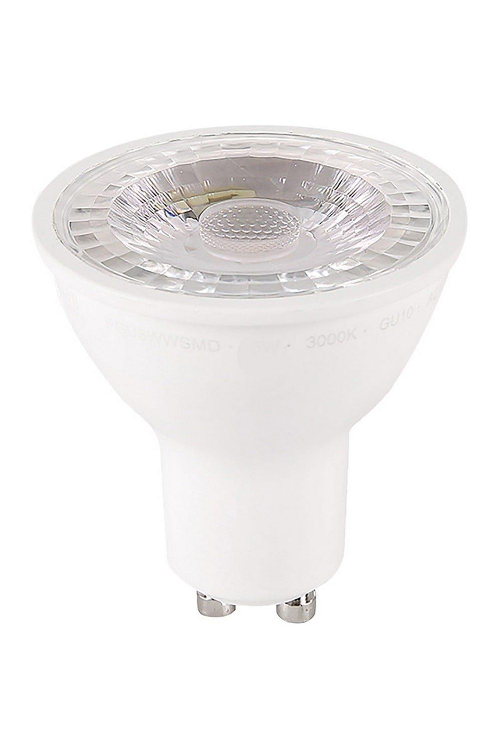 LED GU10 5w Light Bulb Cap 370lm 4000k Cool White