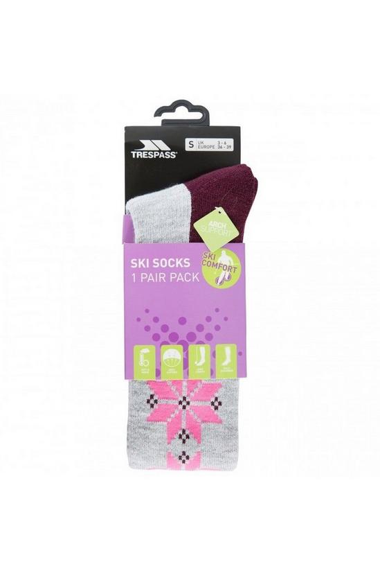 Trespass Snowfall Thermal Ski Socks (Pack Of 1) 4