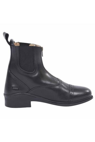 Evolution Zip Front Waterproof Leather Paddock Boots