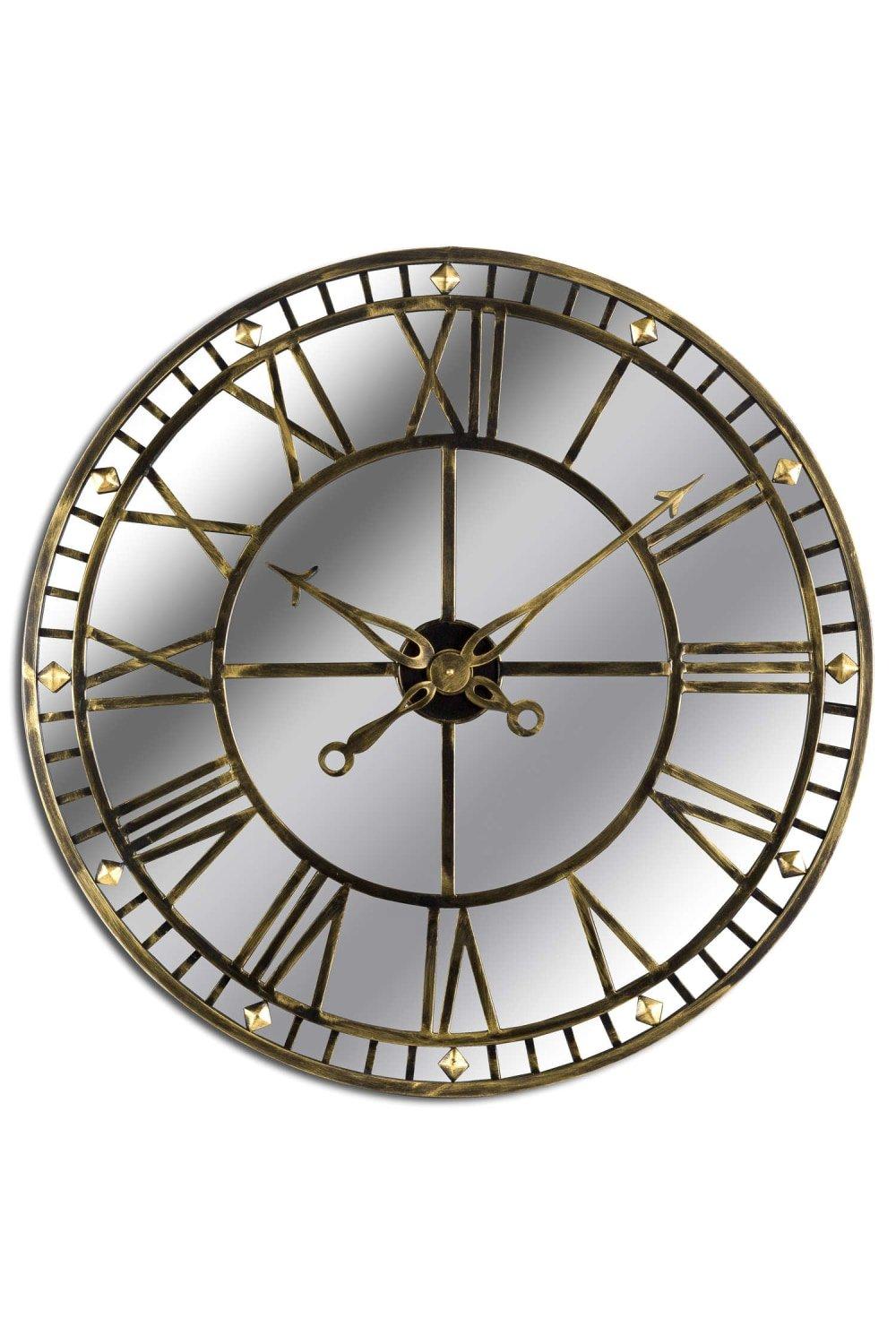 Mirrored Skeleton Clock