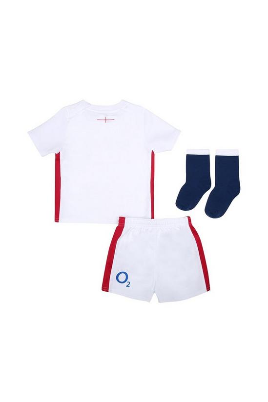 Umbro England 21/22 Home Baby Replica Rugby Kit 2