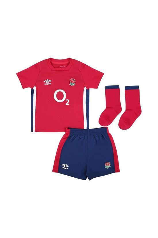 Umbro England 21/22 Alternate Baby Replica Rugby Kit 1