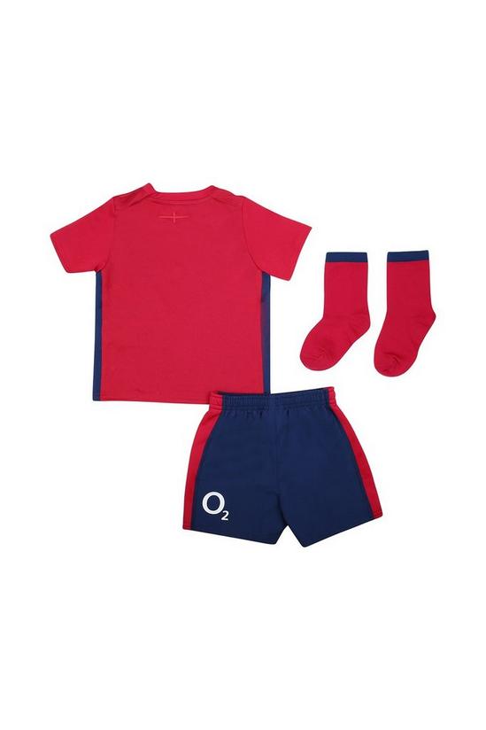 Umbro England 21/22 Alternate Baby Replica Rugby Kit 2