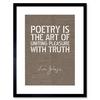 Artery8 Wall Art Print Dictionary Page Quote Samuel Johnson Poetry Artwork Framed 9X7 Inch thumbnail 1