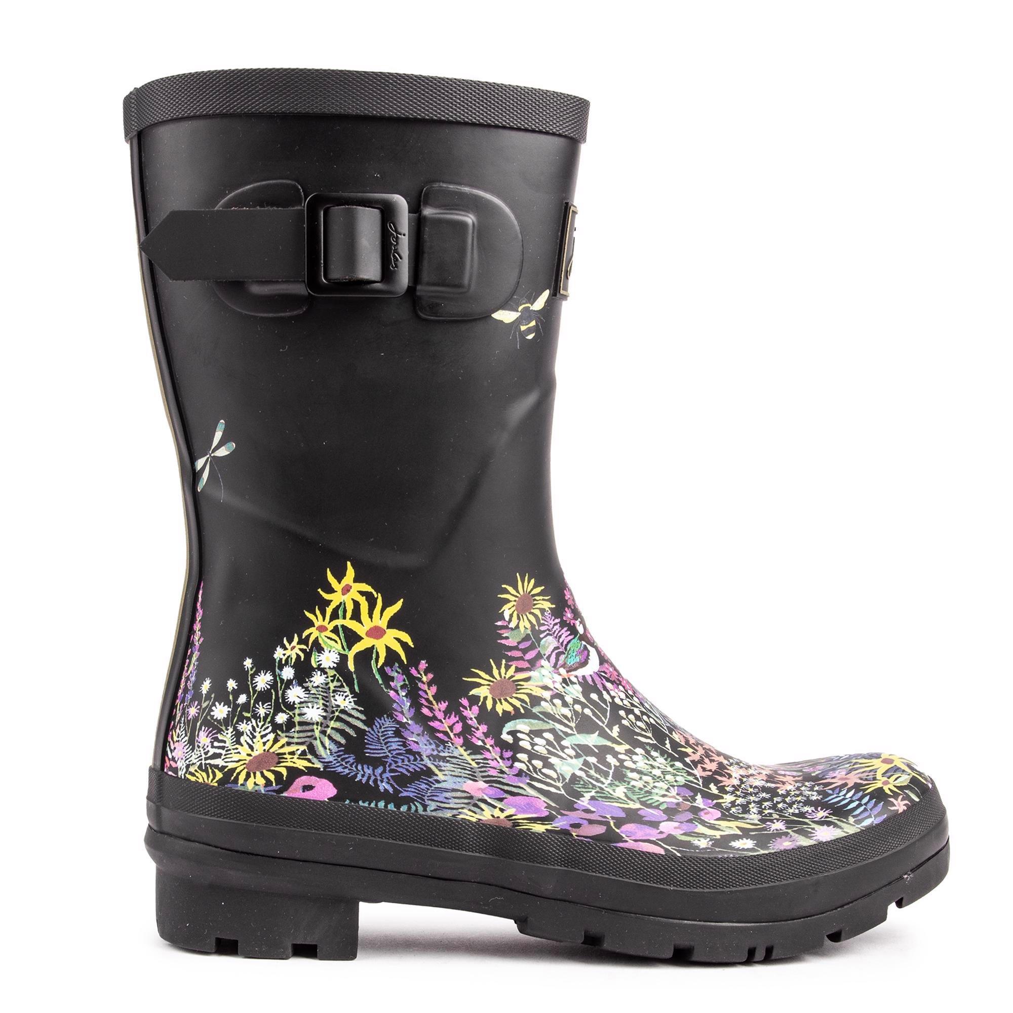 molly floral wellington boots