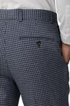 Hammond & Co Textured Gingham Tailored Fit Suit Trousers thumbnail 3