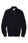 Ben Sherman Long Sleeve Knitted Polo thumbnail 4