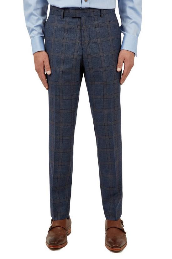 Racing Green Airforce Check Tailored Fit Suit Trousers 1