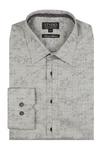 Jeff Banks Herringbone Jacquard Cotton Shirt thumbnail 1