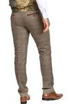 Marc Darcy Ted Tan Check Trousers thumbnail 2