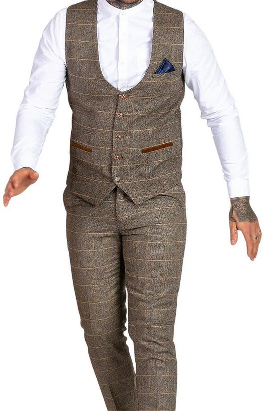 Marc Darcy Ted Check Waistcoat 1
