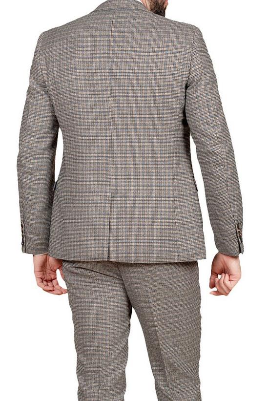 Marc Darcy Check Tailored Fit Suit Jacket 2