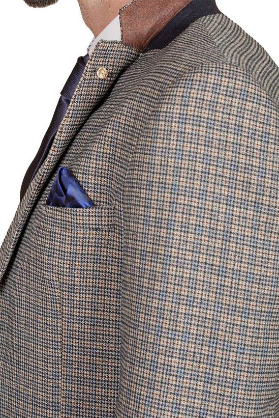 Marc Darcy Check Tailored Fit Suit Jacket 4