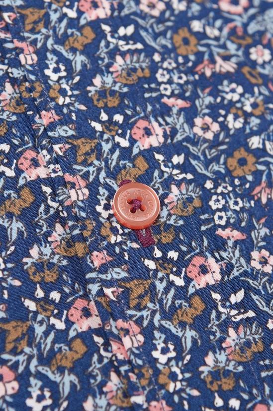 Jeff Banks Multi Floral Print Cotton Shirt 3