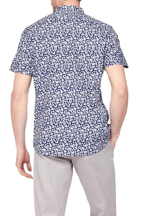 Jeff Banks Short Sleeve Floral Print Cotton Shirt 3
