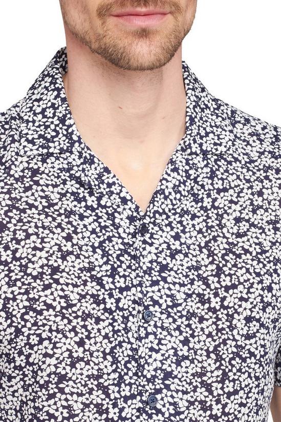 Jeff Banks Floral Print Viscose Shirt 4
